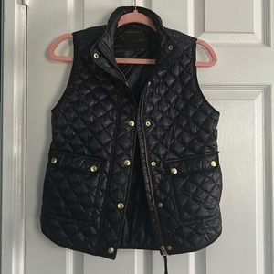 J. Crew lightweight quilted puffer vest